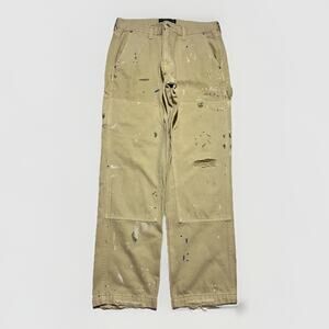 Abercrombie & Fitch Paint Splattered Double Knee Pants 32x32